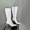 余潇潇 时尚细跟尖头英伦风骑士高筒靴 商品缩略图2