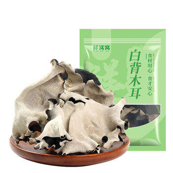 鲜窝窝 白背木耳100g 头茬毛木耳干货脆木耳白背黑木耳凉拌菜火锅食材 /粮油调味 /南北干货 /菌菇干货 商品图0
