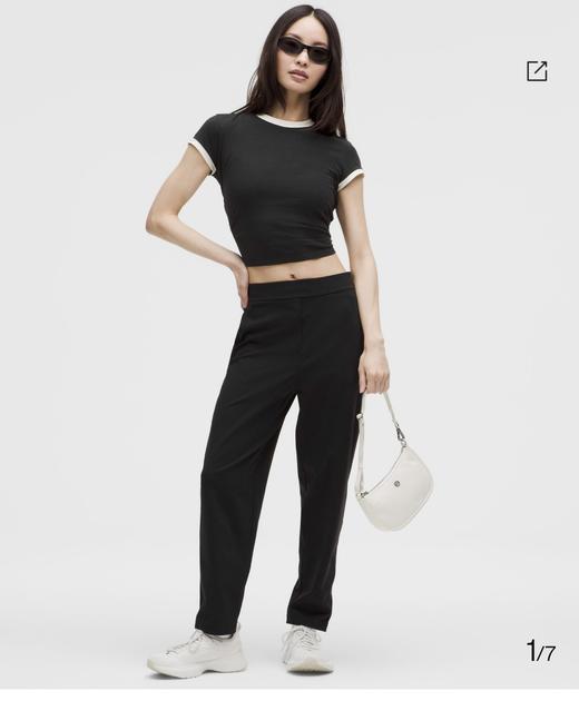 LULU 秋冬加绒女士休闲长裤 Z-15653 商品图2