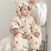 【云优选】BabyStormi 婴幼儿棉服 宝宝秋冬衣服保暖连体衣夹棉冬装哈衣爬服（周末不发货） 商品缩略图2
