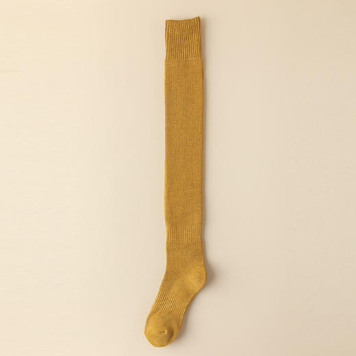 远离老寒腿！【毛圈过膝压力袜】精选精梳棉材质 内里加厚蓄热保暖 外层抗起球 40S纱线更耐穿耐磨 高弹面料 瘦腿不膈脚 （均码） 商品图5