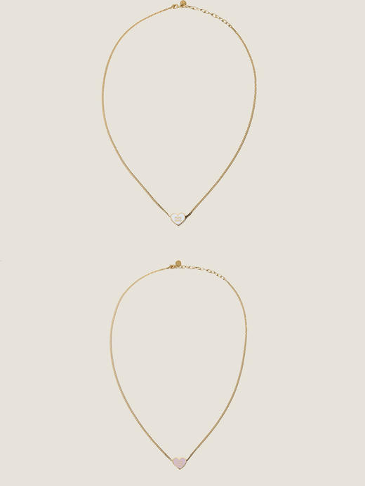 MIU-J 珐琅爱心项链 商品图1