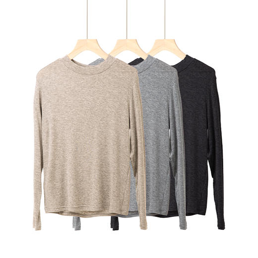 超细美丽诺羊毛打底衫 商品图0