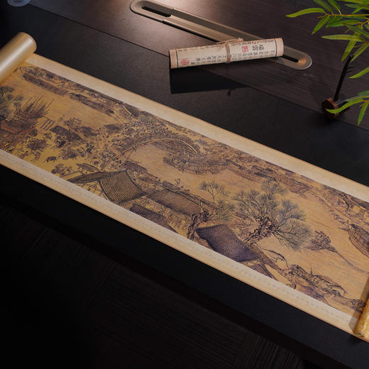 《清明上河图》丝绸钞券珍藏版1:1原迹还原9米超长卷 故宫百年献礼 商品图6