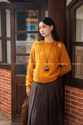 【门店同款】ENJOY冬季“暖冬知性”蝴蝶结系带针织 167143871