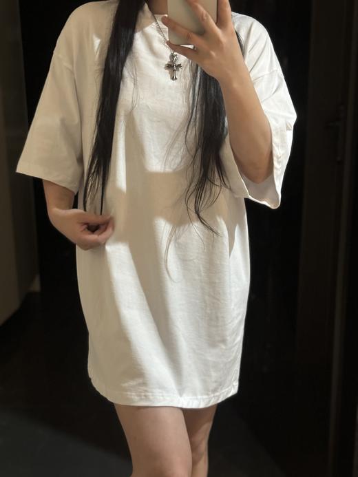 巴黎家简约圆领韩系通勤风宽松棉T恤 商品图8