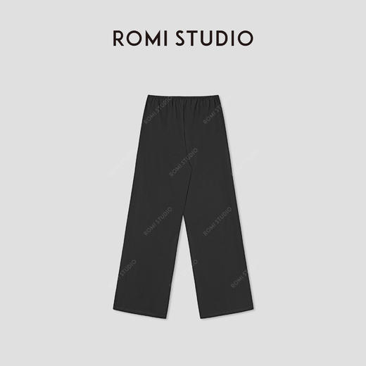 ROMI STUDIO“率性简约”日本进口针织褶皱慵懒感休闲裤 RWBWXH1630【现货】 商品图1