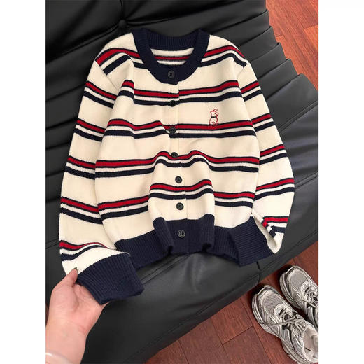 条纹小狗开衫 商品图3