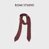 ROMI STUDIO“秋冬暖意”100%绵羊毛复古红毛织哑光围巾RWCAPT5409 商品缩略图0