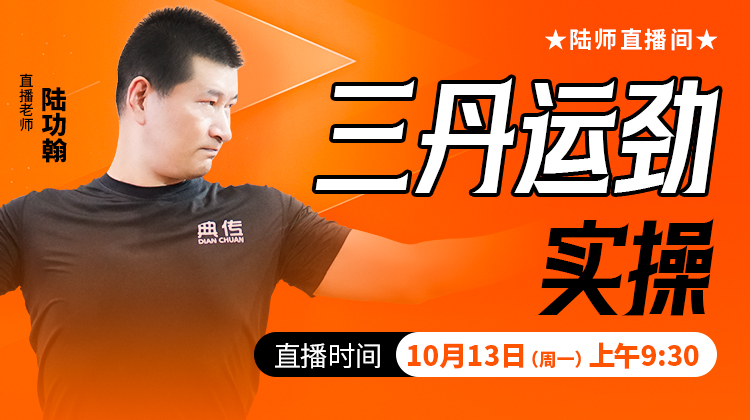 三丹运劲实操——直播教学（陆师亲授）