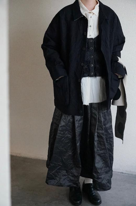 Album di famiglia U4244褶皱肌理外套 商品图9