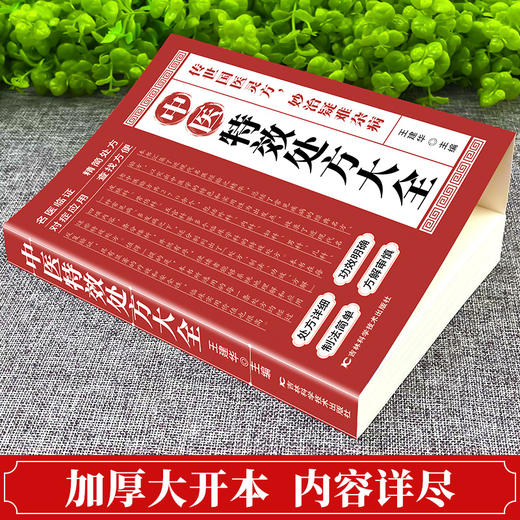 【新书全网低价！】中医特效处方大全书籍 中医经典临床书籍秒治疑难杂症处方详细 商品图2