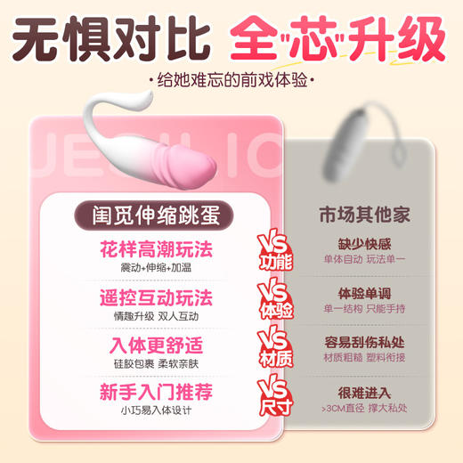 主动点闺觅伸缩强震跳蛋app远程控制 商品图1