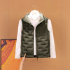 丁摩 户外轻薄羽绒马甲女短款立领背心2661 商品缩略图3