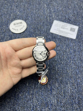 AF卡地亚蓝气球系列 中号33mm 罗马面 女士腕表