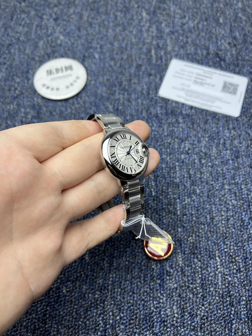 AF卡地亚蓝气球系列 中号33mm 罗马面 女士腕表 商品图2