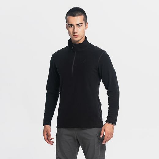 【新雪丽棉加强版】鹰爪L2级第六代穿梭者立体方格轻量半拉链抓绒衣 商品图0