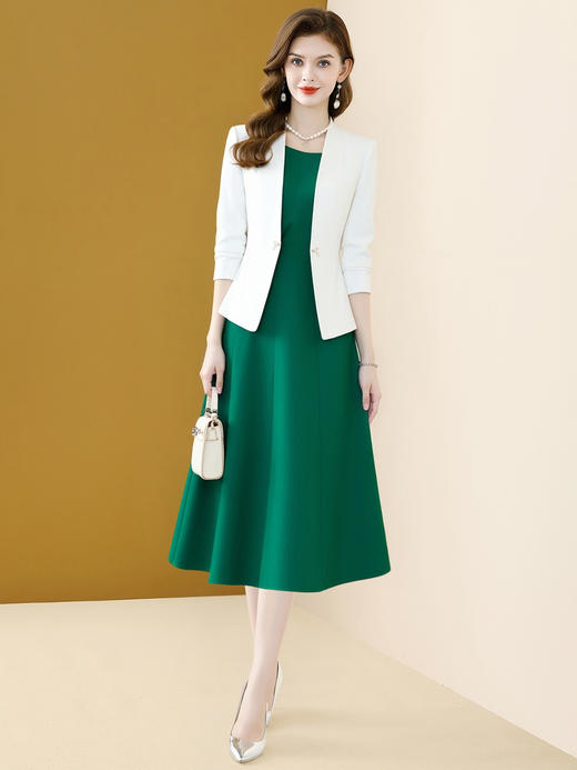 「自」全新升级【铂金会员201/天猫269/差价68】(01429)洛诗琳气质通勤纯色西装外套女2025秋季新款小个子简约休闲百搭西服 商品图4