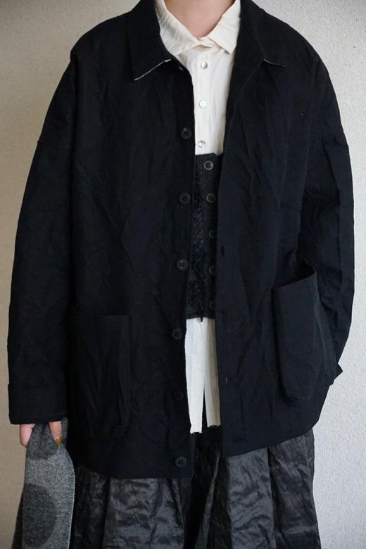 Album di famiglia U4244褶皱肌理外套 商品图13