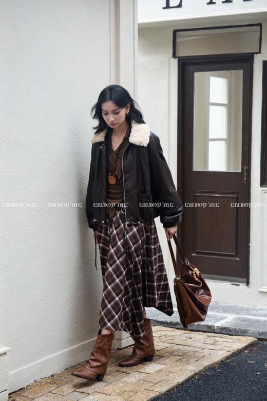 【门店同款】ENJOY冬季“暖冬知性”毛毛领羽绒外套 167045382 商品图5