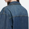 棉仓366604015-水洗软牛仔棉质长袖翻领口袋衬衫 商品缩略图3
