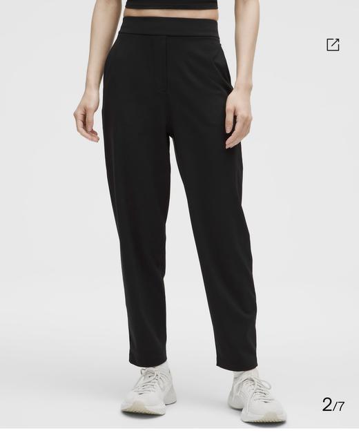 LULU 秋冬加绒女士休闲长裤 Z-15653 商品图0