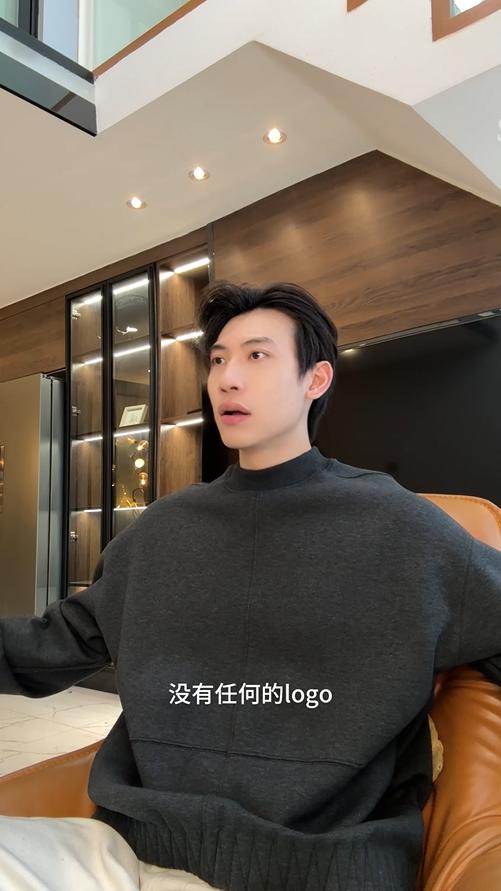 3055SDSA男士秋冬新款痞帅男装韩版简约压线圆领卫衣情侣百搭套头上衣 商品图0