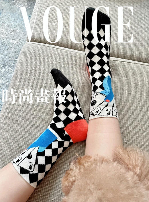 🔥Happy多巴胺中筒袜盲盒来啦！！袜子界的网红鼻祖 千万潮人身份象征，每年一年四季都爆卖❗️真的超级吸人眼球👍正儿八经外贸订单，高品质放心穿 官网同款💰100起 ，开团福利价三双💰39.9起 商品图8