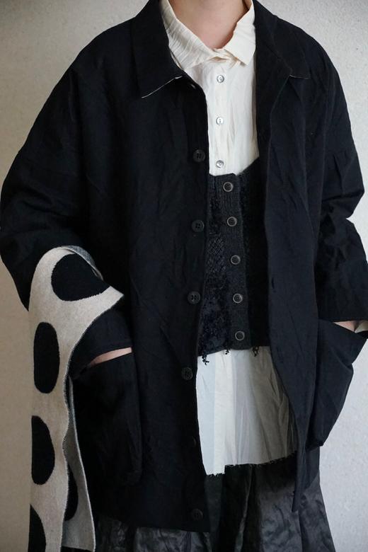 Album di famiglia U4244褶皱肌理外套 商品图8