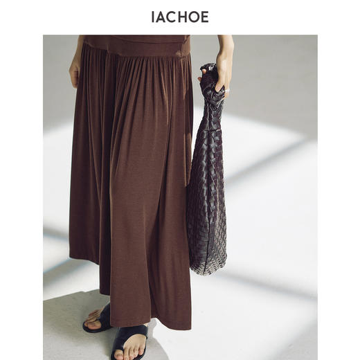 棉仓3531517004-大摆百褶半身裙 商品图4