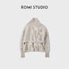 ROMI STUDIO”松弛随性“牦牛绒绵羊毛拇指洞开襟毛衫 RWCASZ5666 商品缩略图2