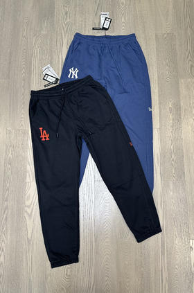 原单正品 New Era纽亦华2025秋季新款MLB基础运动休闲长裤卫裤，基础系列男女款
颜色：黑色 雾霾蓝
尺码：S～XXL
原价699