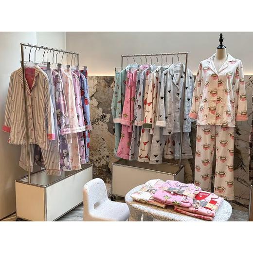 官网699！断码P.J.Sawage 2025新款秋冬双面磨毛保暖睡衣套装女 轻柔棉质月子服家居服pjs 商品图1