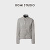 ROMI STUDIO“利落有型”拉绒柔软舒适轻量小立领外套 RWCAWD5937 商品缩略图2