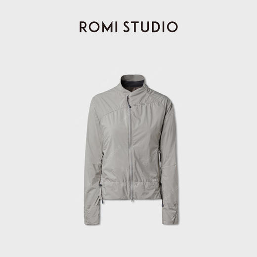 ROMI STUDIO“利落有型”拉绒柔软舒适轻量小立领外套 RWCAWD5937 商品图2