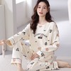 【舒适柔软】纯棉睡衣女新款春秋季长袖可外穿网红风可爱秋冬款棉质家居服套装。rc 商品缩略图2