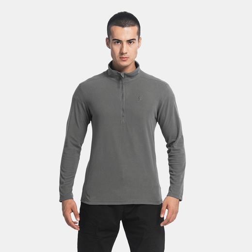 【新雪丽棉加强版】鹰爪L2级第六代穿梭者立体方格轻量半拉链抓绒衣 商品图2