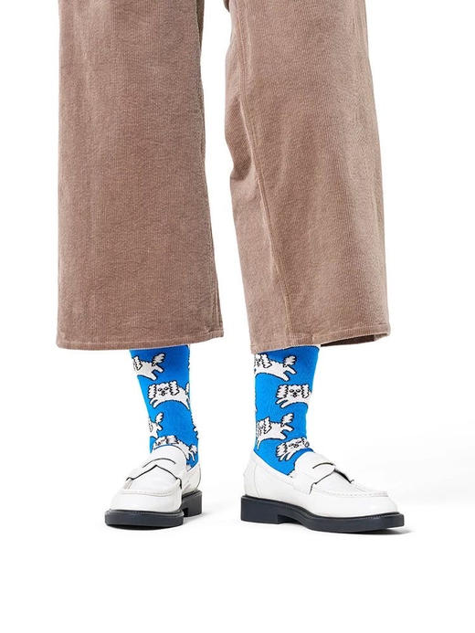 🔥Happy多巴胺中筒袜盲盒来啦！！袜子界的网红鼻祖 千万潮人身份象征，每年一年四季都爆卖❗️真的超级吸人眼球👍正儿八经外贸订单，高品质放心穿 官网同款💰100起 ，开团福利价三双💰39.9起 商品图12