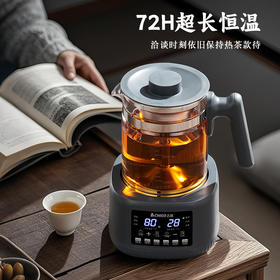 【煮茶器家用底部上水蒸茶器】蒸汽喷淋式普洱泡茶 烧水恒温养生壶
