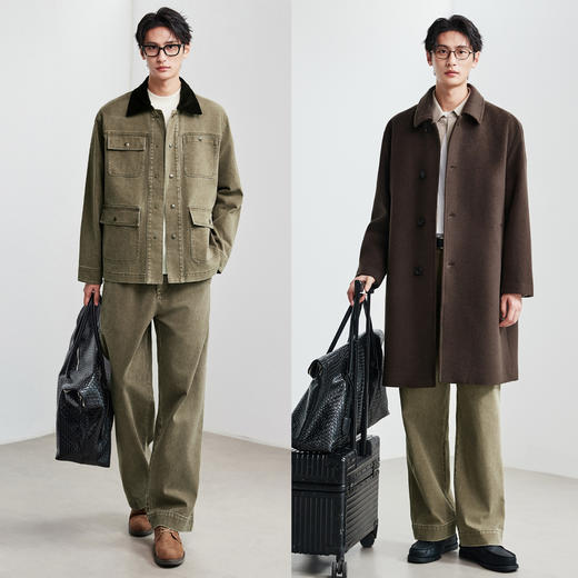 棉仓366819007-巴恩风成衣染色阔腿牛仔裤男重磅全棉复古水洗阔腿裤直筒裤 商品图3