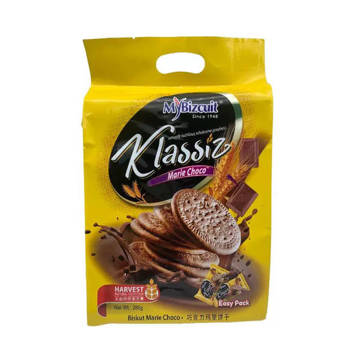 麦比克玛里饼干可可味286g 商品图4