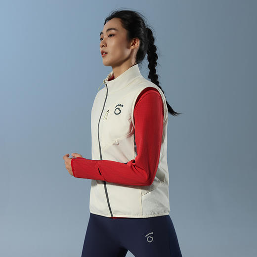 方格外套+轻量运动马甲 方格内蓄暖 马甲超轻 秋冬跑步 0度跑步上衣搭配 商品图1