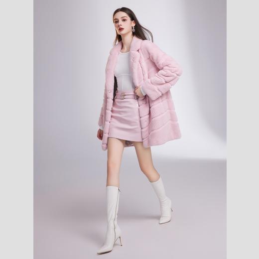 余潇潇 时尚细跟尖头英伦风骑士高筒靴 商品图4