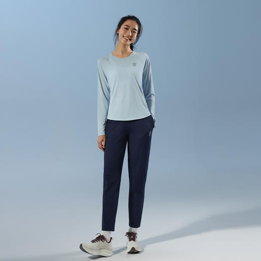 长袖9代+针织长裤9代  吸湿速干 长袖汗不显科技 裤子后腰防汗手机仓 户外跑步 商品图4