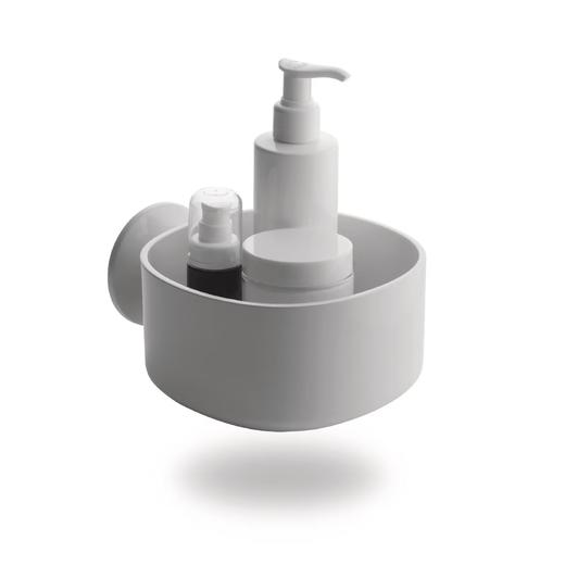 廊湾 Lavie Home Alessi 浴室系列吸式收纳盒*白色 商品图0