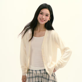 Ariseism 美式复古设计感长袖针织衫女秋季新款上衣