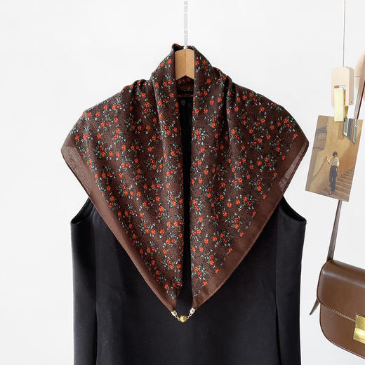 【YW】无忧购【甄选】25元2件，29元3件磁吸扣丝巾懒人吊坠围巾护颈保暖高级感围脖（截单后3-5天发货) 商品图5