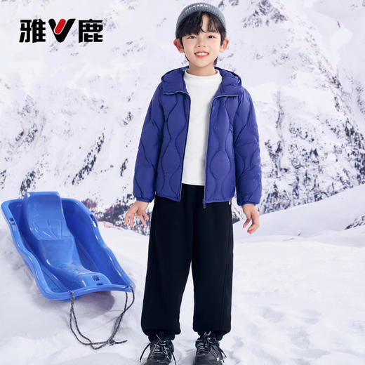 雅鹿轻薄儿童羽绒服、羽绒裤（2件立减8元，尺码根据详情测量选择，童装尺码较小，建议选大1-2码） 商品图1