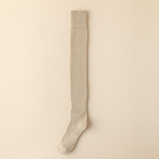 远离老寒腿！【毛圈过膝压力袜】精选精梳棉材质 内里加厚蓄热保暖 外层抗起球 40S纱线更耐穿耐磨 高弹面料 瘦腿不膈脚 （均码） 商品图3