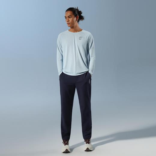 长袖9代+针织长裤9代  吸湿速干 长袖汗不显科技 裤子后腰防汗手机仓 户外跑步 商品图3